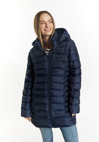 Parka d’hiver ICEBOUND en bleu : devant