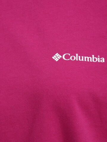 COLUMBIA Funkčné tričko 'River' - fialová