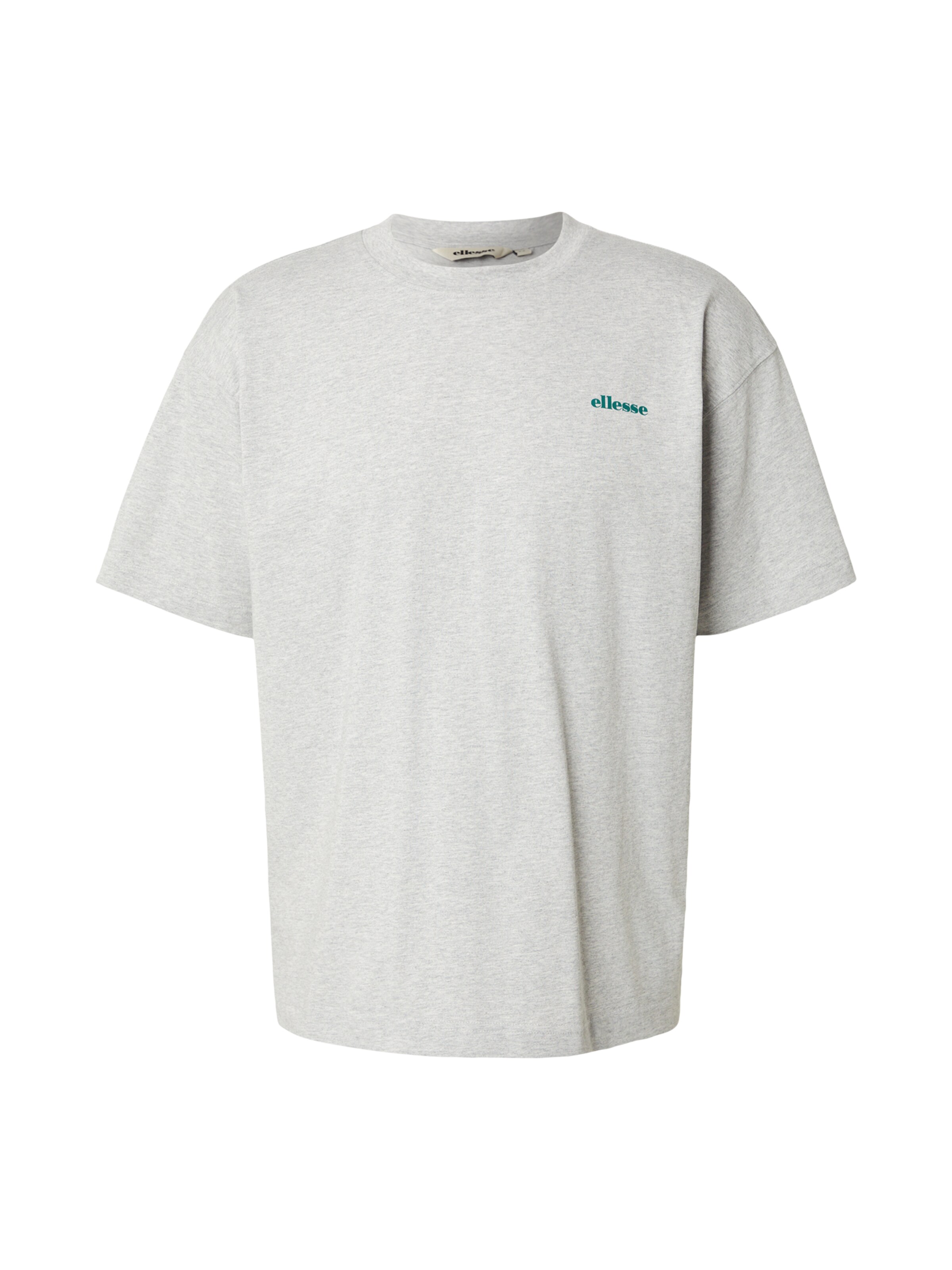 ELLESSE T-Shirt 'THE D’ITALIA' en bleu nuit / gris chiné / émeraude, Vue avec produit