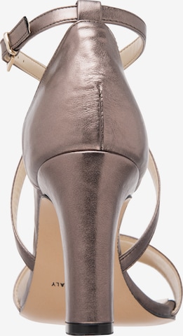 Viktoria Moser Strap Sandals 'Reese' in Brown