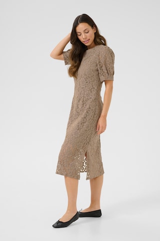 Cream Jurk 'Ebana' in Beige