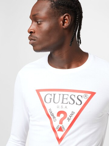 GUESS T-shirt i vit