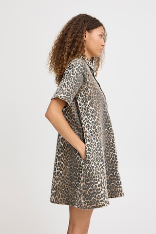 Pulz Blousejurk 'JANNAH ' in Bruin