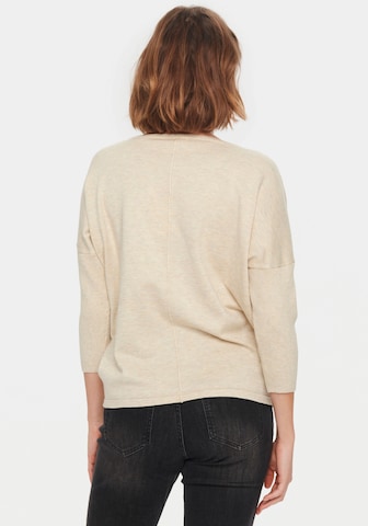 SAINT TROPEZ Sweater in Beige