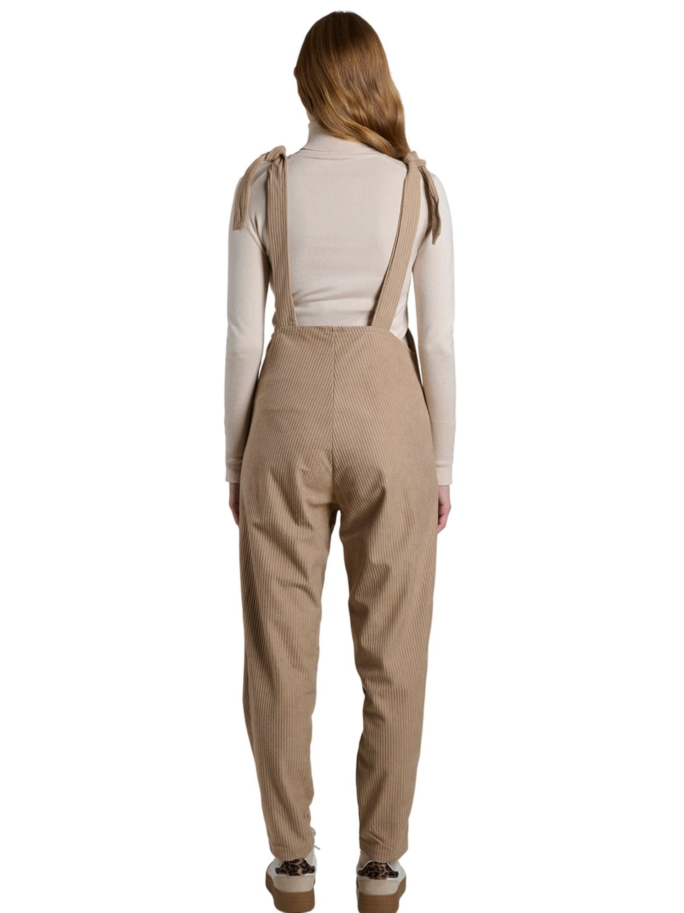 Regular Salopette LYN MAMA en beige