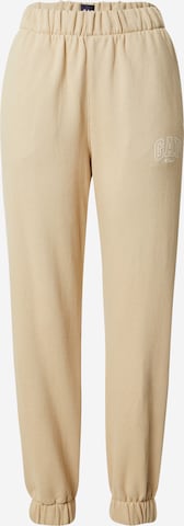 GAP Broek in Beige: voorkant