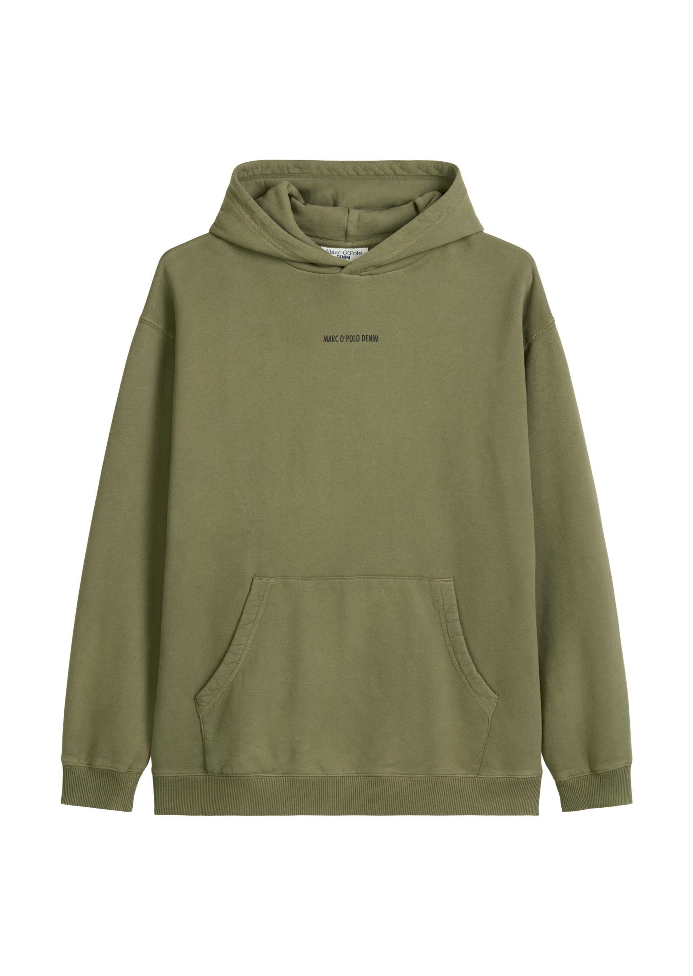 Marc O'Polo DENIM Hoodie in Grün: Vorderseite