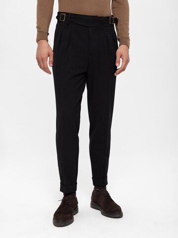Regular Pantalon Antioch en noir : devant