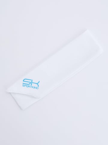 Bandeau de transpiration SPORTKIND en blanc