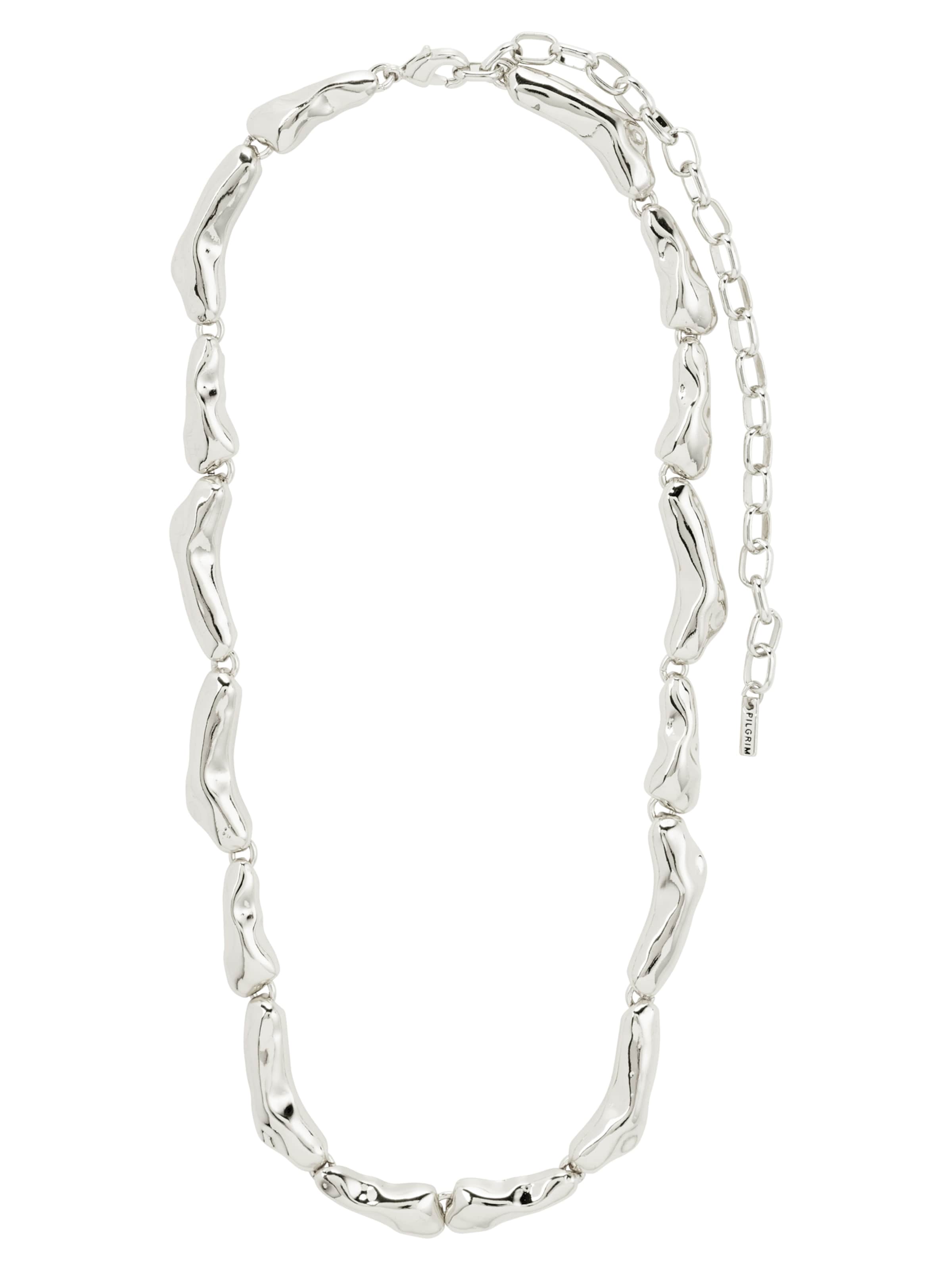 Pilgrim Ketting 'Harrison' in Zilver: voorkant