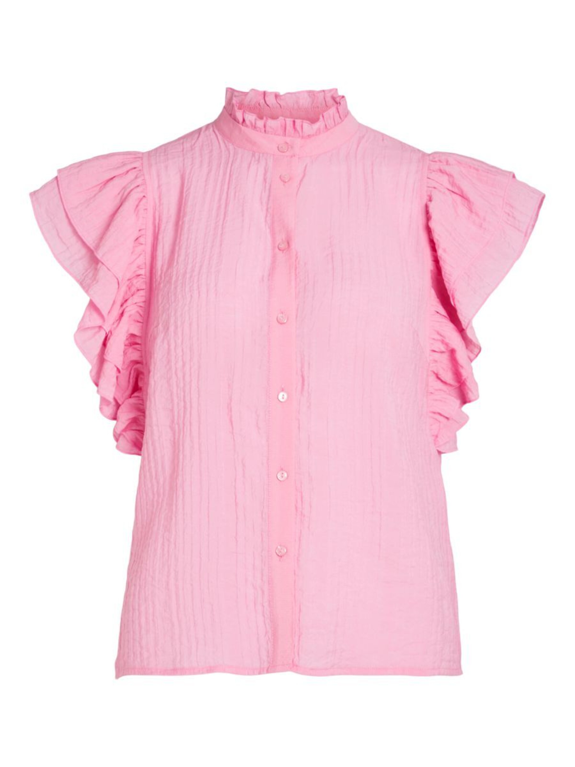 Fashion Blouses Transparent Blouses Hunkemöller Hunkem\u00f6ller Transparent Blouse pink casual look