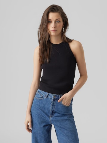 VERO MODA Top 'Gold' in Schwarz: Vorderseite