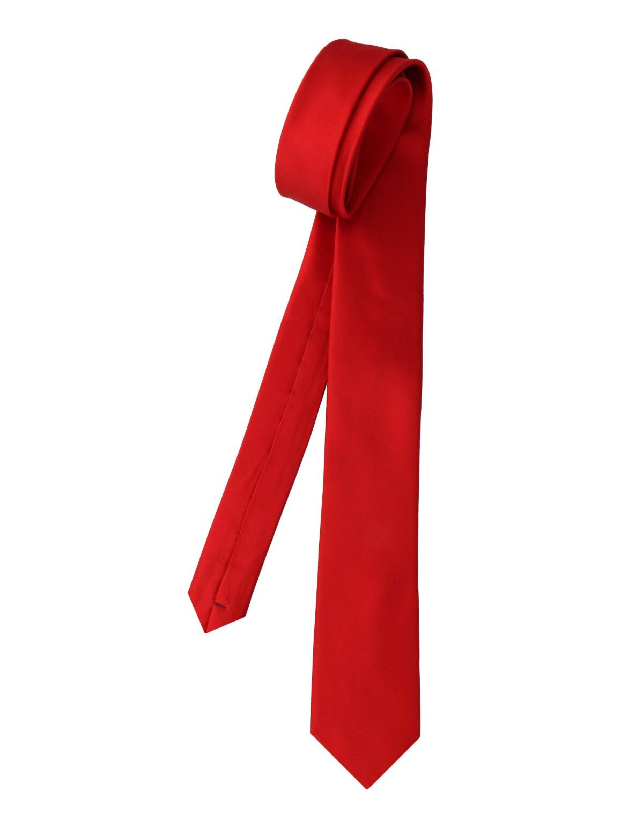 WILLEN Krawatte 'Uni de Luxe'‌‌‌‌‌ in Rot: Vorderseite