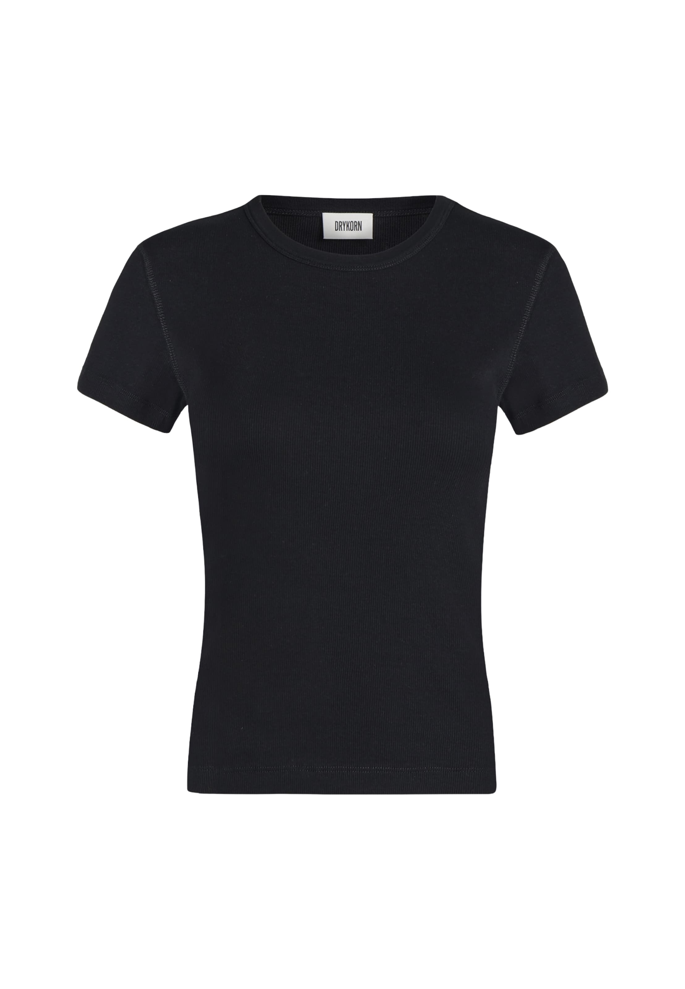 T-shirt 'Koale' DRYKORN en noir : devant