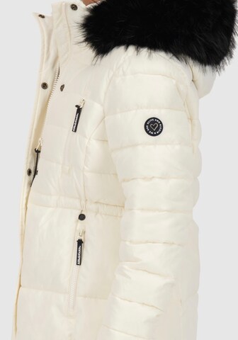 alife & kickin Winter Coat in White