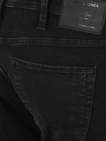 Jack & Jones Plus Slimfit Jeans 'LIAM ORIGINAL' i svart