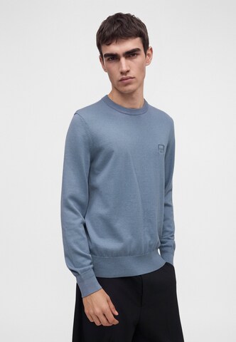 Pull-over 'Kanovano_S' BOSS en bleu