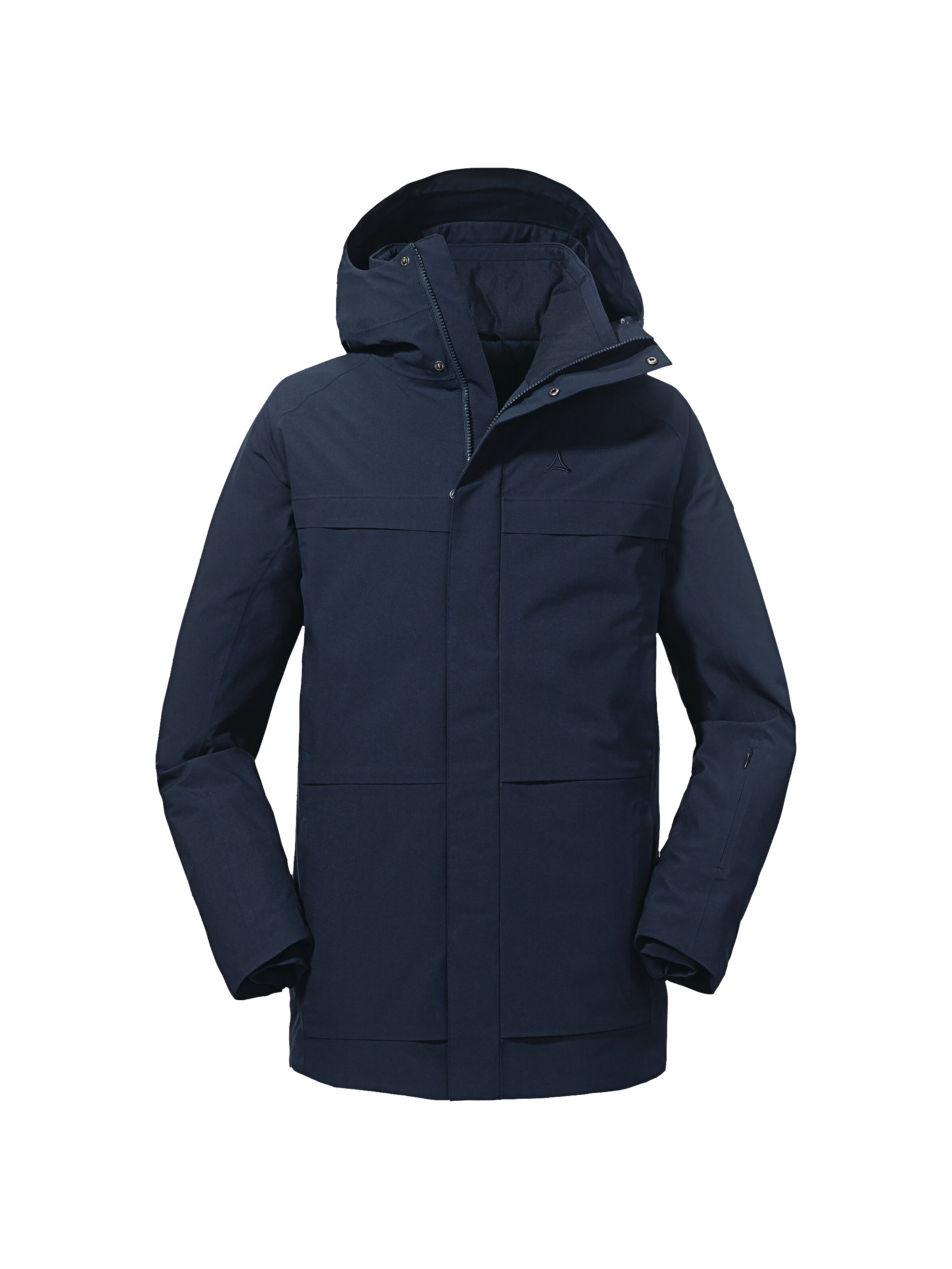 Parka di mezza stagione 'Shoredrive' di Schöffel in blu: frontale