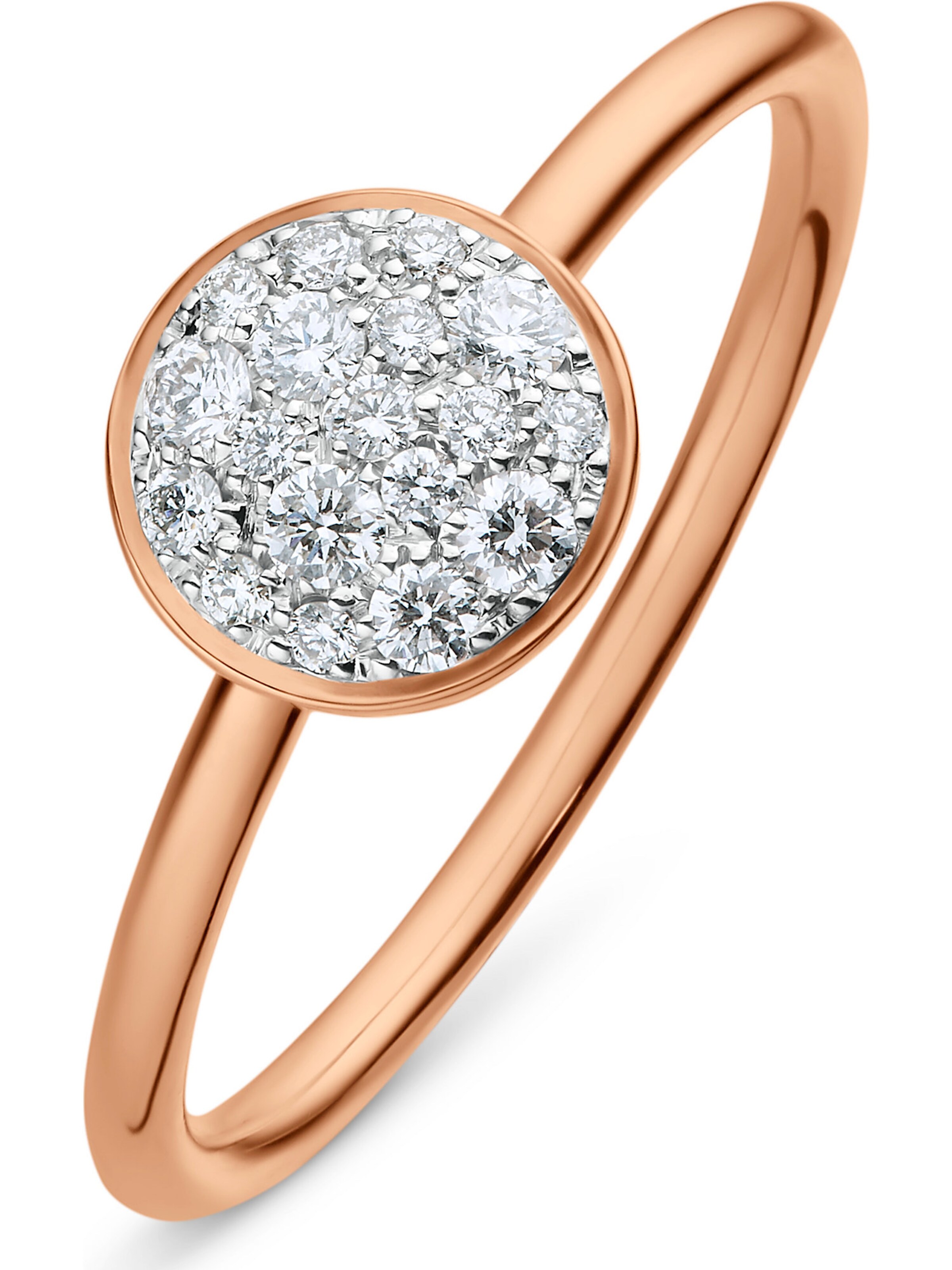 CHRIST Ring in Gold: Vorderseite