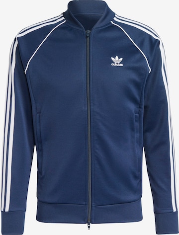 ADIDAS ORIGINALS Sweatjacke 'Adicolor Classics Sst' in Blau: predná strana