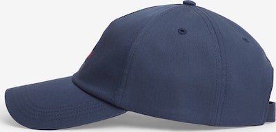 55-60 dydžio Kepurė 'HERITAGE' iš Tommy Jeans, spalva – tamsiai mėlyna / safyro / raudona / balta, Prekių apžvalga