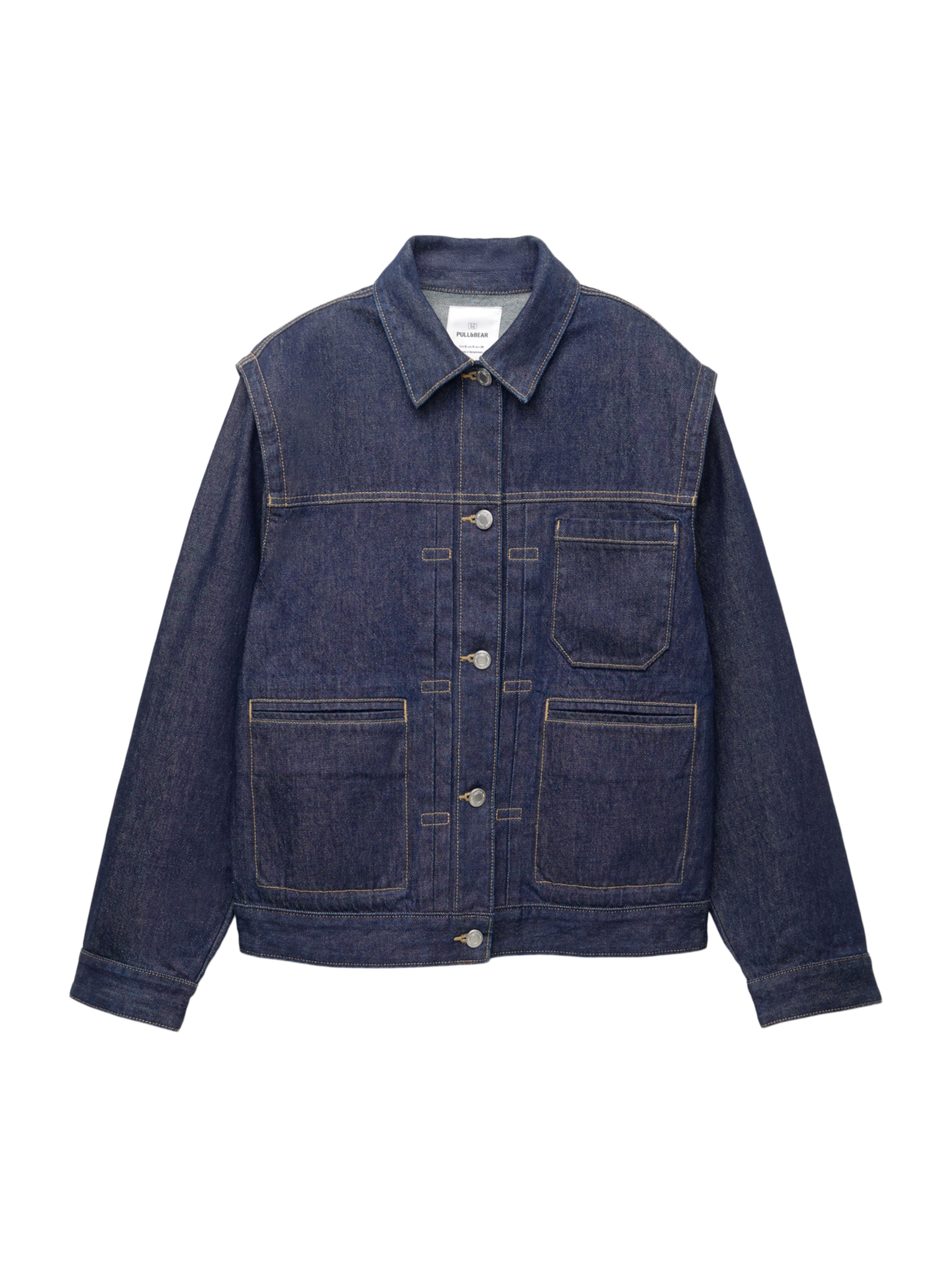 Pull&Bear Overgangsjakke i blå: forside