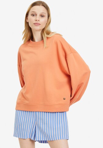 TAMARIS Sweatshirt in Orange: front