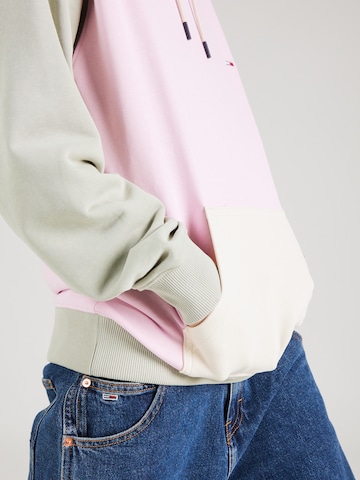 Tommy Jeans Mikina – pink