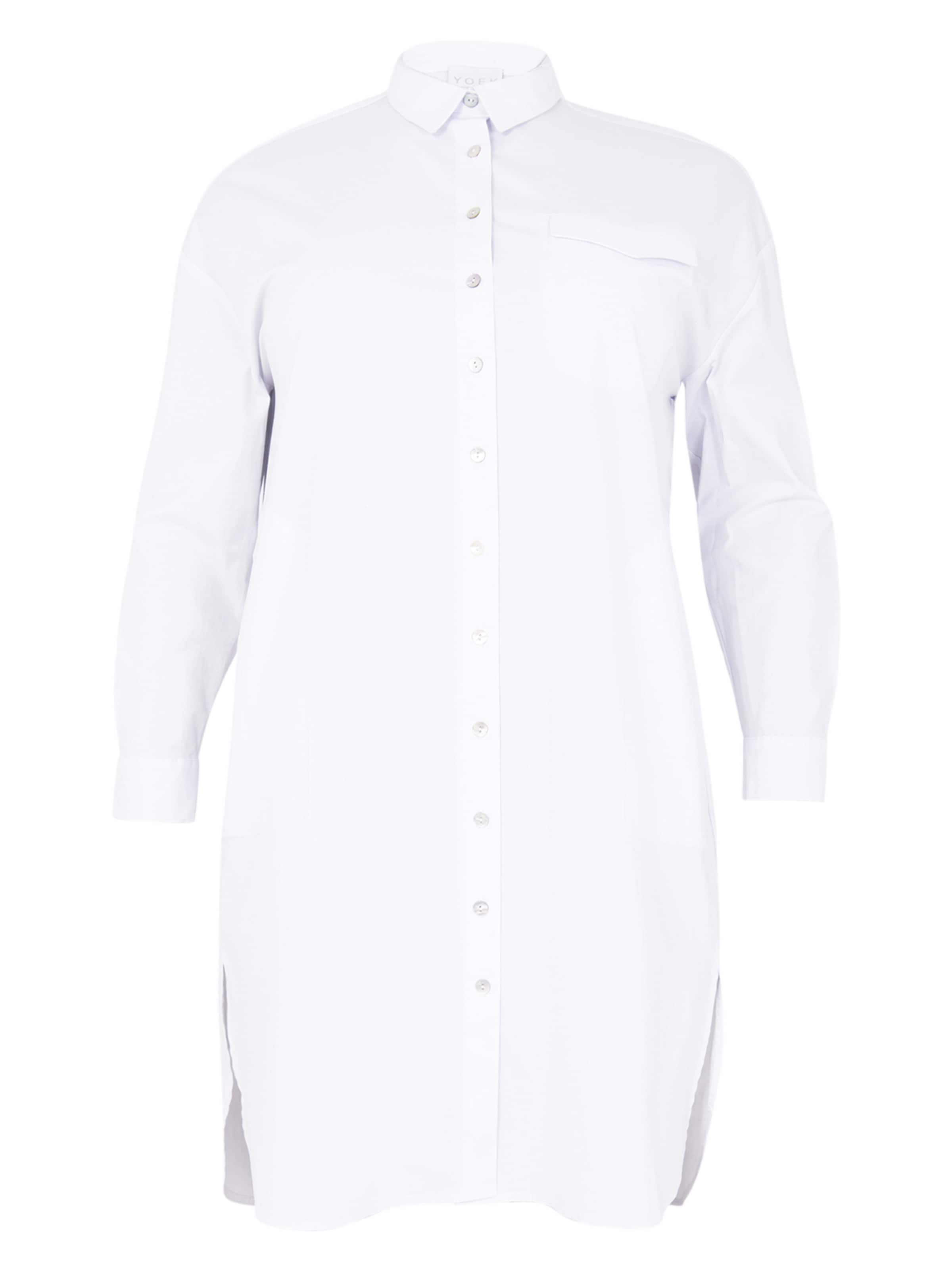 YOEK Bluse in Weiß: Vorderseite