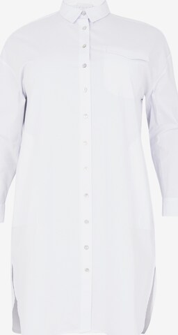 Yoek Blouse in White: front