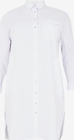 Yoek Blouse in White: front