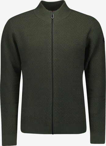 Vestes en maille No Excess en vert : devant