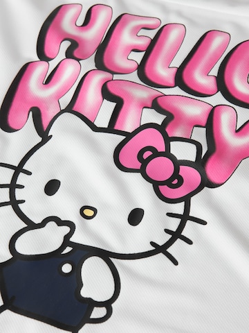 NAME IT - Camiseta 'NKFFoba Hello Kitty' en blanco