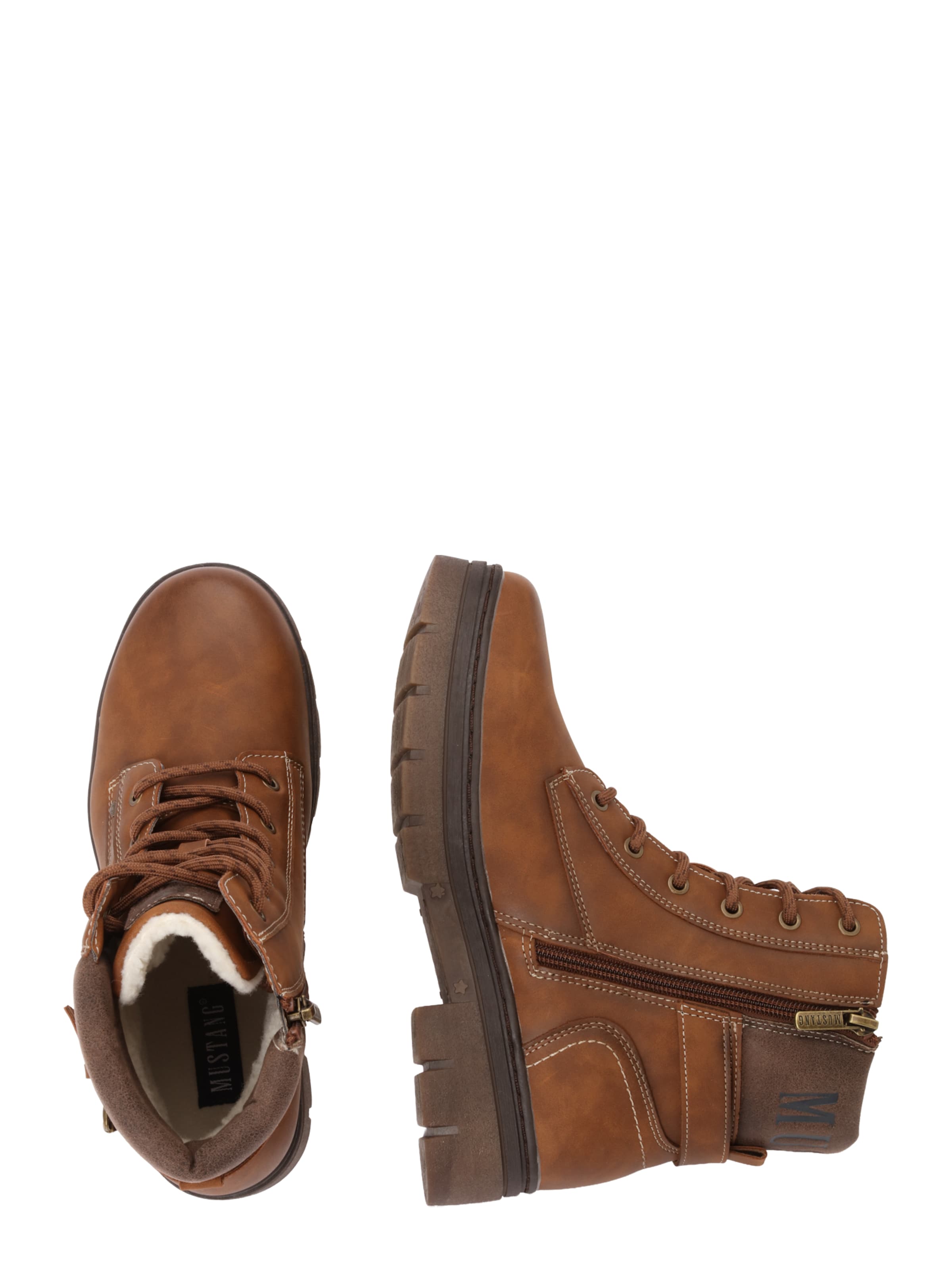 Stivaletto stringato di MUSTANG in marrone