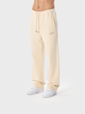 Ossy Homer Loosefit Sporthose '450 GSM Heavy Cotton' in Beige
