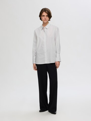 Chemisier SELECTED en blanc