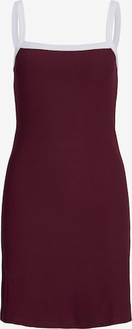 JJXX Jurk 'JXFifi' in Rood: voorkant