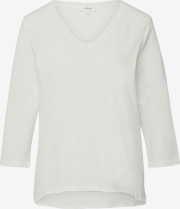 s.Oliver Shirt in Weiß: Vorderseite