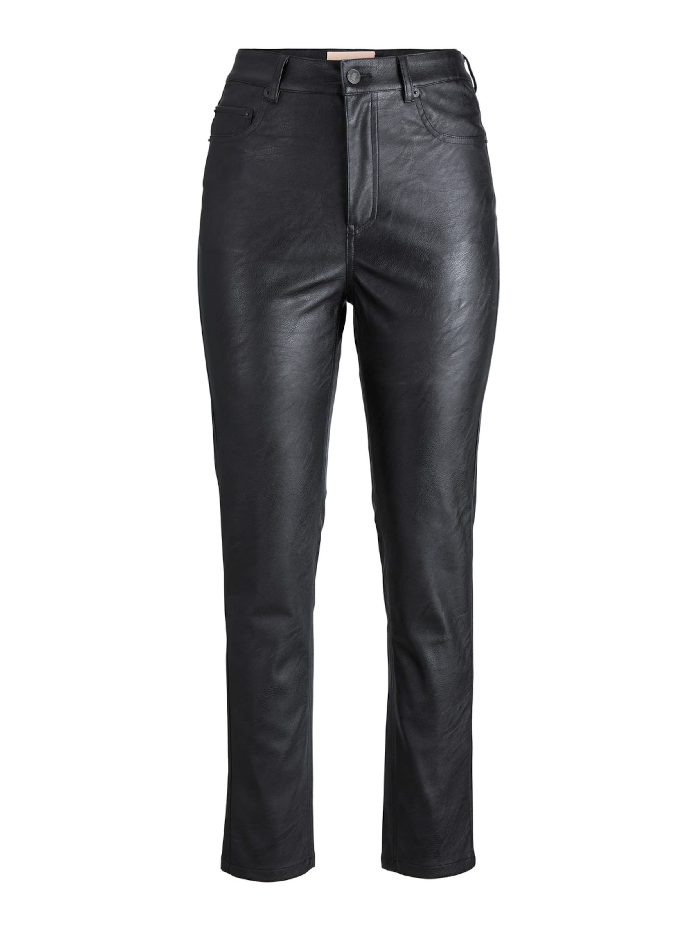 JJXX Slim fit Pants 'Berlin' in Black: front
