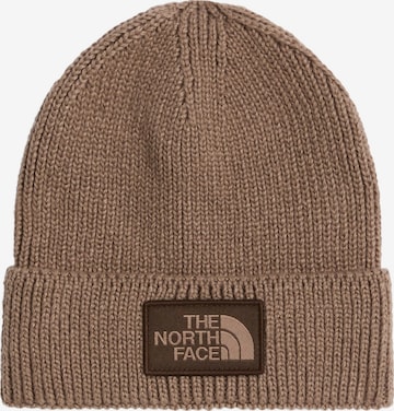 žalia THE NORTH FACE Megzta kepurė: priekis