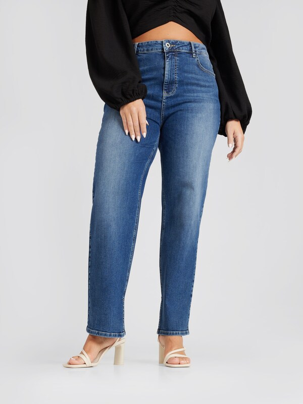 CITA MAASS co-created by ABOUT YOU Slim fit Jeans 'Iris' in Blue Denim
