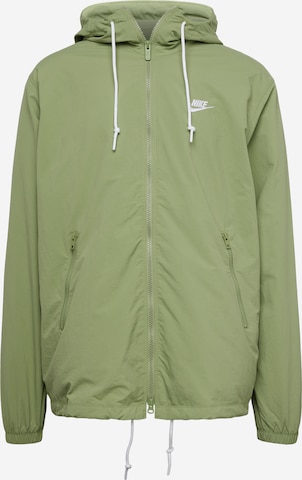 Nike Sportswear Jacke in Grün: predná strana