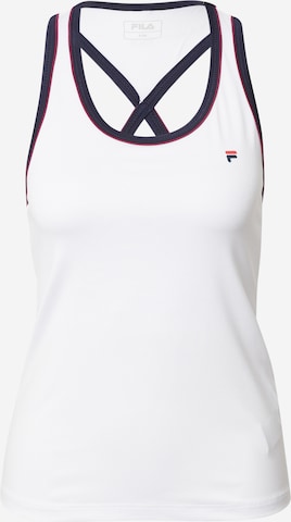 FILA Sporttop 'Jodie' in Wit: voorkant