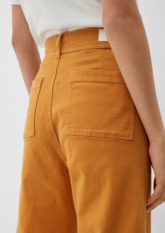 s.Oliver Wide Leg Jeans in Orange