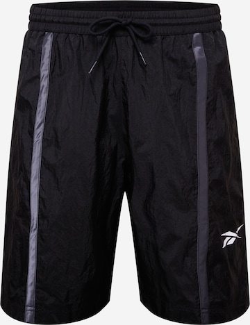 Pantaloni sportivi di Reebok Sport in nero: frontale