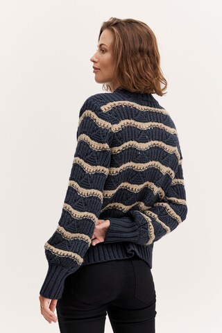 Fransa - Pullover 'Fraya' em azul