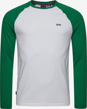 Superdry Shirt in Groen: voorkant