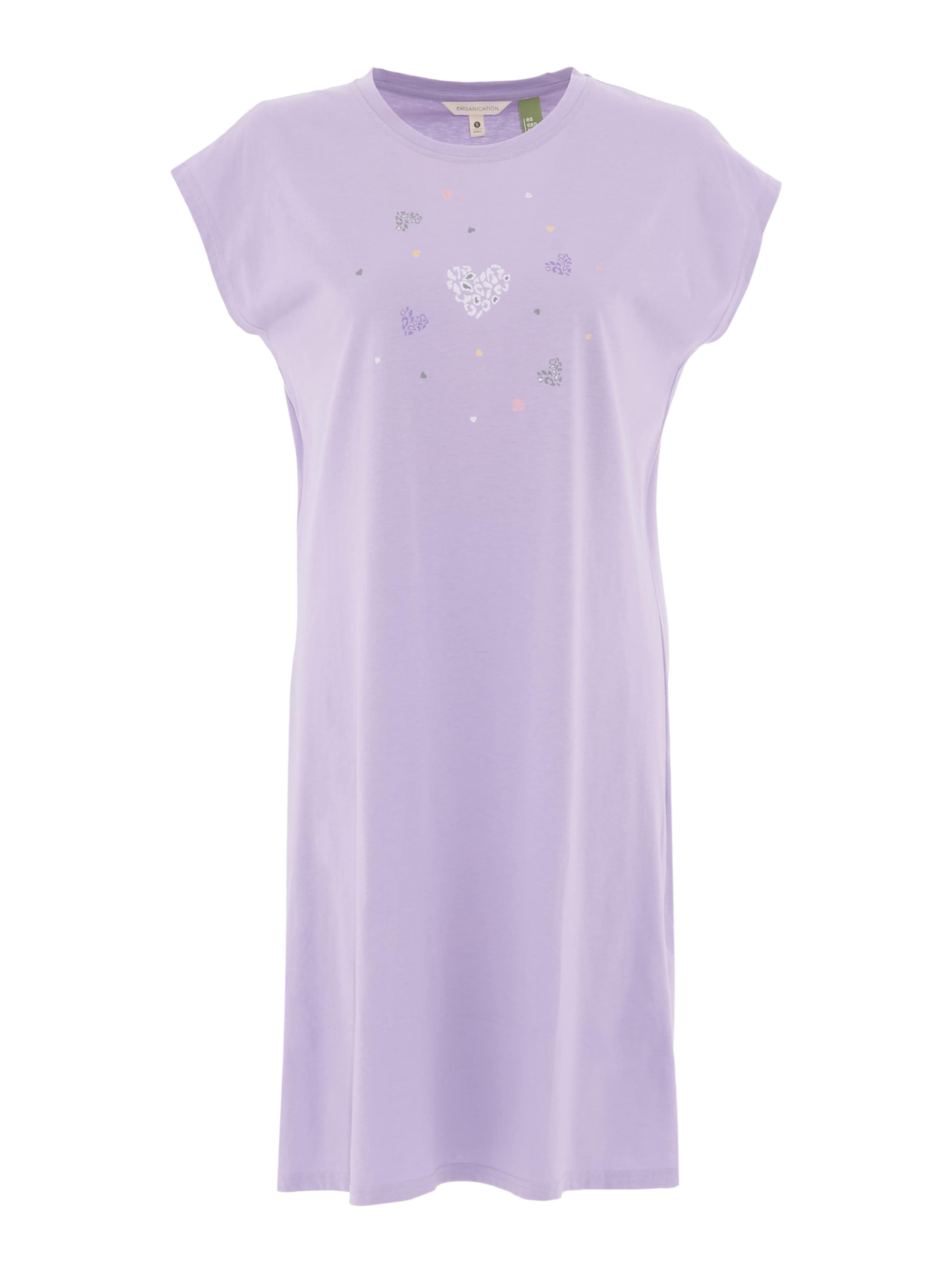 Organication Unterhemd in Lila: Vorderseite