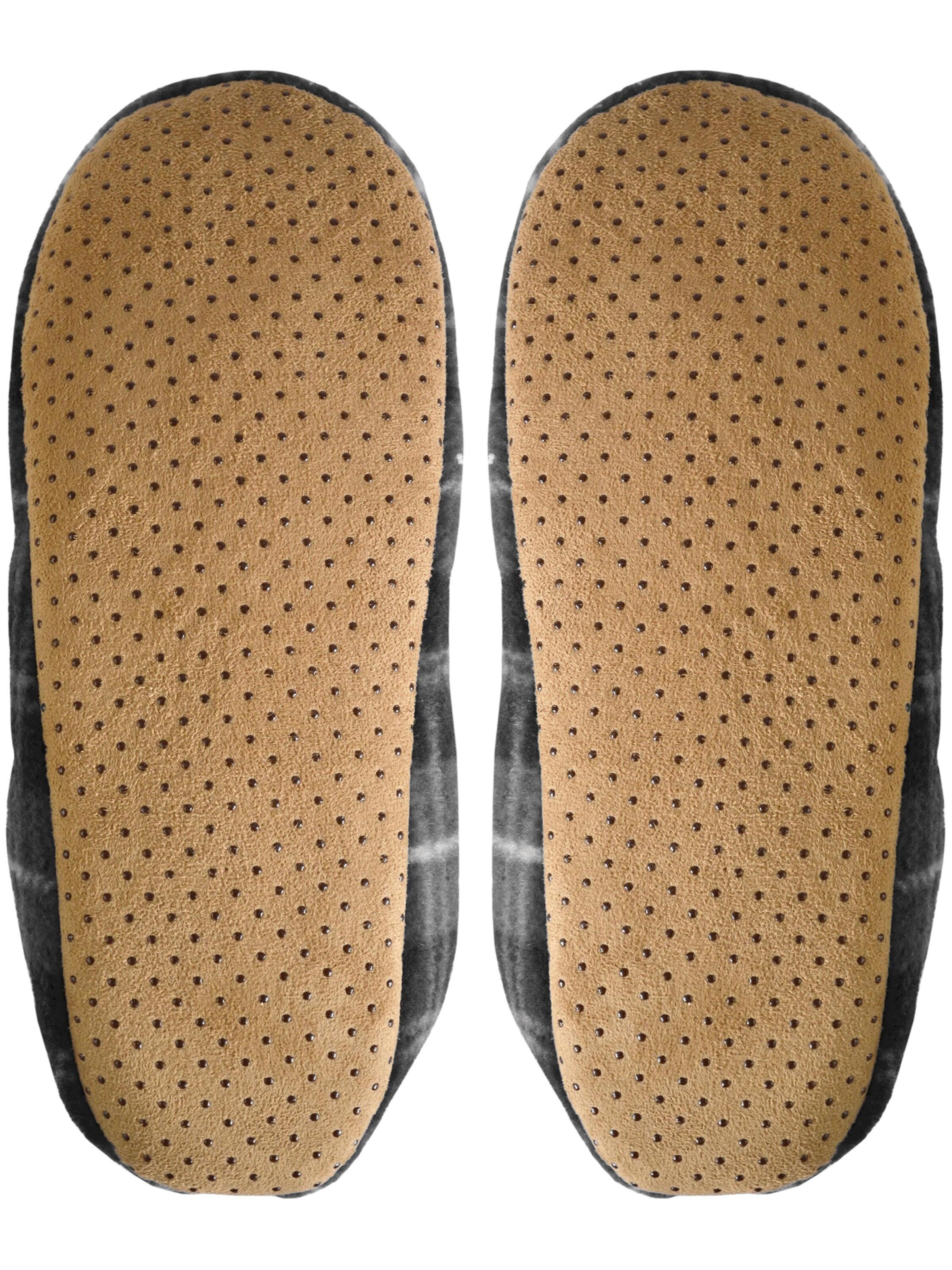 normani Slippers 'Karo' in Grey