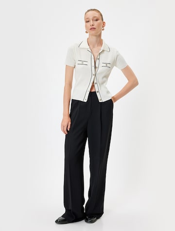 Koton Knit Cardigan in White